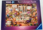 Ravensburger Puzzle. All seasons Flower Shop, Ophalen of Verzenden, 500 t/m 1500 stukjes, Zo goed als nieuw