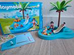 Playmobil zwembad, Kinderen en Baby's, Speelgoed | Playmobil, Ophalen of Verzenden, Zo goed als nieuw, Complete set