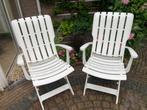 prachtige verstelbare tuinstoelen, Tuin en Terras, Tuinstoelen, Ophalen, Gebruikt, Hout, Inklapbaar