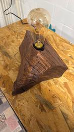Mooie unieke boomstam lamp Inc lichtbron, Ophalen of Verzenden, Zo goed als nieuw, Minder dan 50 cm