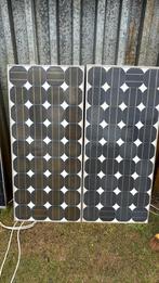 Zonnepanelen 80w 2x sharp 2x helios, Ophalen, Gebruikt