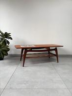 Vintage Teakhouten Salontafel Louis van Teeffelen Webe, Huis en Inrichting, Tafels | Salontafels, Ophalen, 100 tot 150 cm, 50 tot 100 cm