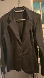 Jasje travelstof. Zwart maat M, Maat 38/40 (M), Zwart, Ophalen of Verzenden, Jasje