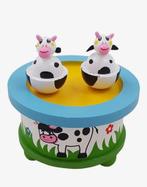 Playwood houten muziekdoos dansende koe, Kinderen en Baby's, Speelgoed | Houten speelgoed, Ophalen of Verzenden, Nieuw, Overige typen