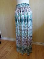 MISS ETAM wit/groen/zwarte stretch rok - maat 46 / 48, Kleding | Dames, Grote Maten, Verzenden, Rok, Wit, Zo goed als nieuw