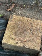 GRATIS af te halen tuintegels en palisadebanden, Tuin en Terras, Ophalen, Gebruikt, 10 m² of meer, Beton