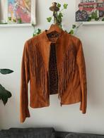 Goosecraft suede jack met franjes, Kleding | Dames, Jassen | Zomer, Ophalen of Verzenden, Zo goed als nieuw