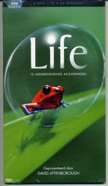 Life – David Attenborough 5 DVDs 10 x 60 minuten NIEUW beschikbaar voor biedingen