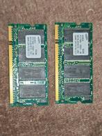 Oude laptop onderdelen - RAM geheugen, Computers en Software, RAM geheugen, Ophalen, DDR, Laptop, Gebruikt