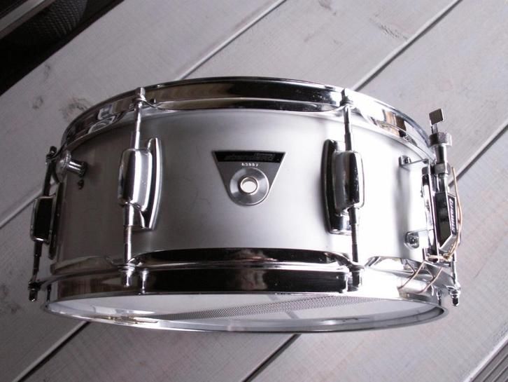 Ludwig Standard S-102 aluminium snare drum 14x5 zoll 1964, Muziek en Instrumenten, Drumstellen en Slagwerk, Gebruikt, Ludwig, Ophalen of Verzenden
