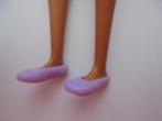 barbie schoenen plat lila vlinder zacht nieuw, Ophalen of Verzenden, Nieuw, Barbie