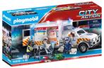 PLAYMOBIL 70936 Reddingsvoertuig US Ambulance 93 delig, Ophalen of Verzenden, Nieuw, Complete set
