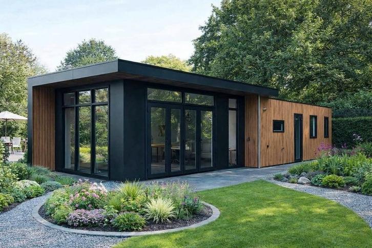 Mantelzorgwoning in aanbouw 16x4.50, Huizen en Kamers, Nieuwbouwprojecten