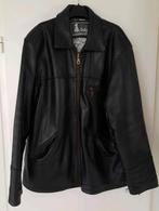 Halflange leren jas zwart maat xxl, Kleding | Heren, Jassen | Winter, Ophalen of Verzenden, Zo goed als nieuw, Overige maten, Zwart