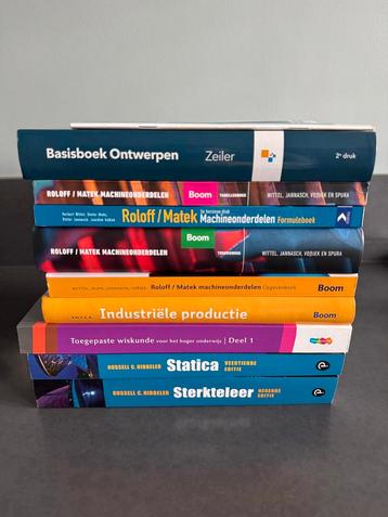 HBO Werktuigbouwkunde Boeken - Complete Set beschikbaar voor biedingen