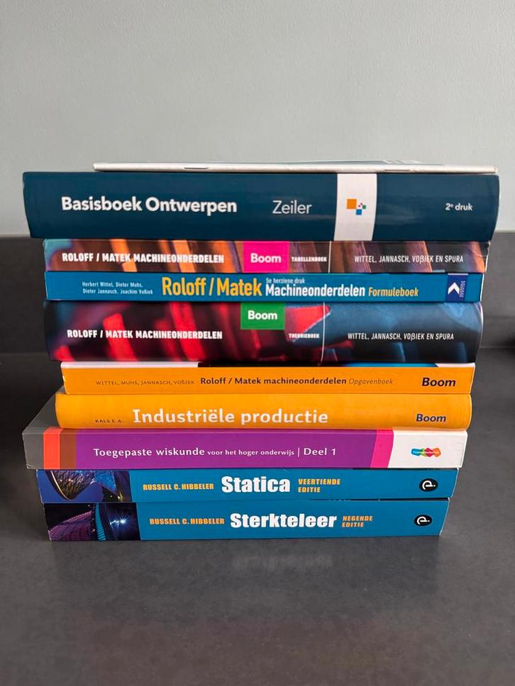 HBO Werktuigbouwkunde Boeken - Complete Set, Boeken, Studieboeken en Cursussen, Nieuw, HBO, Beta, Ophalen