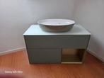Wastafelkast met waskom - nieuw!, Ophalen, Minder dan 50 cm, Nieuw, Minder dan 100 cm
