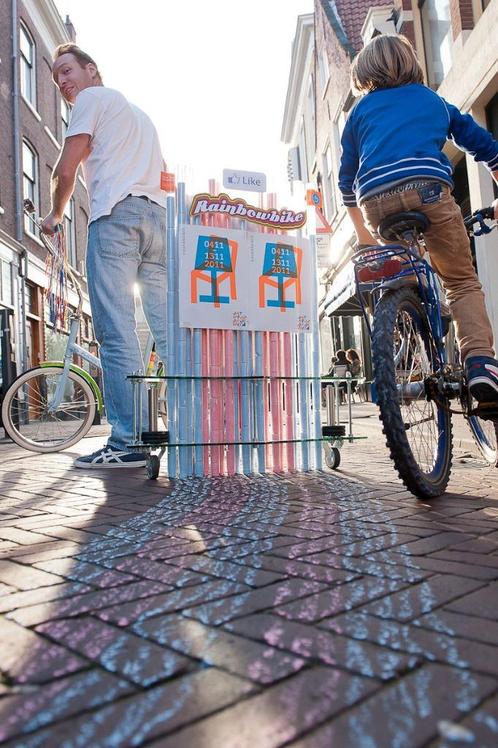 Rainbowbike, Fietsen en Brommers, Fietsaccessoires | Aanhangers en Karren, Gebruikt, Minder dan 20 kg, Ophalen