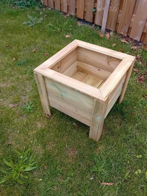 Plantenbak bloembak, Tuin en Terras, Bloembakken en Plantenbakken, Nieuw, Hout, Binnen, Balkon, Tuin, 30 tot 60 cm, Minder dan 60 cm