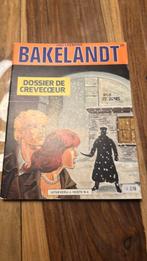 Bakelandt . Dossier de Crevecoer, Eén stripboek, Ophalen of Verzenden, Gelezen