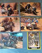 5 Kaarten en 1 Sticker van motocross, Verzamelen, Ophalen of Verzenden, Zo goed als nieuw
