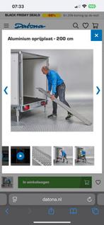 Oprijplaat datona, Ophalen of Verzenden, Zo goed als nieuw