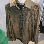 Gouden blouse - Maat M, Unika, Verzenden, Nieuw, Maat 38/40 (M)