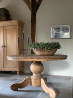 Landelijke RONDE EETTAFEl * 90,100,120,130,140,150,160,180, Rond, Nieuw, Ophalen of Verzenden, Landelijk