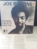 joe bourne - to know you  35, Cd's en Dvd's, Vinyl Singles, Gebruikt, Verzenden, 7 inch, Single