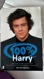 Boek Harry Styles Alice Montgomery - 100% Harry, Alice Montgomery, Ophalen of Verzenden, Zo goed als nieuw, Film, Tv en Media