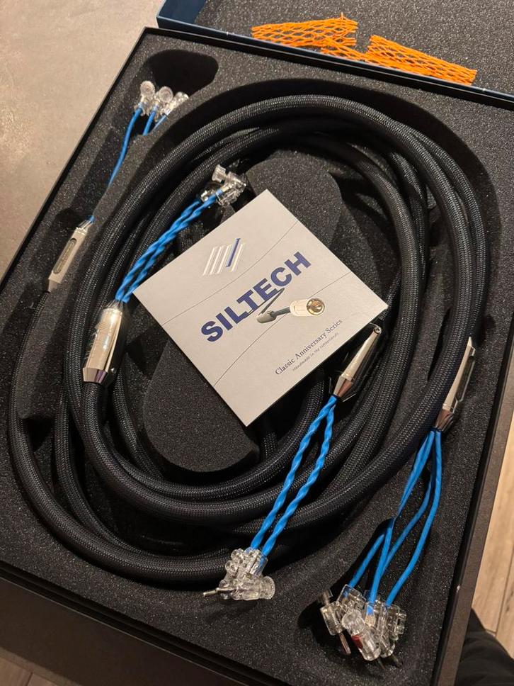 Siltech 770i biwire 3 m, Audio, Tv en Foto, Overige Audio, Tv en Foto, Zo goed als nieuw, Ophalen of Verzenden