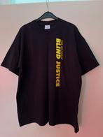 metal shirt Blind Justice 120 DB zwart met geel XL, Zwart, Ophalen of Verzenden, Maat 56/58 (XL), Screenstars