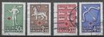Finland 1943 - Yvert 261-264 - Rode Kruis - Wapenschild (ST), Postzegels en Munten, Postzegels | Europa | Scandinavië, Denemarken