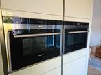 Siemens oven en magnetron 45cm hoog 2 apparaten, Ophalen, Gebruikt, Inbouw