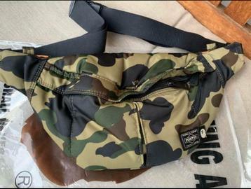 Nieuw Head Porter x A Bathing Ape Bape Waist Bag Schoudertas beschikbaar voor biedingen
