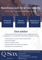 Saxofoons te koop, onderhoud, reparatie, revisie etc., Ophalen, Alt
