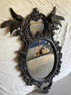 Grote antieke spiegel, Antiek en Kunst, Overige vormen, 50 tot 100 cm, 100 tot 150 cm, Ophalen