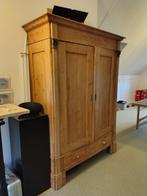 Statige, hoge eiken kast, Ophalen, Statig herenhuis, Gebruikt, 100 tot 150 cm