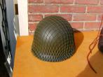Militaire Helm met net erover, Ophalen, Landmacht, Nederland, Helm of Baret