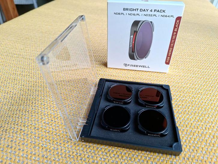 2x GoPro ND Filter Set 8/16/32/64, Audio, Tv en Foto, Drones, Gebruikt, Ophalen of Verzenden