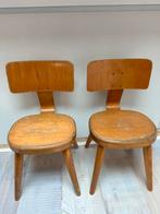 Vintage kleuter stoeltjes 2 stuks, Ophalen of Verzenden, Zo goed als nieuw, Stoel(en)