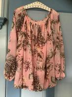 Roze blouse met print - Maat XL, Ophalen of Verzenden, Zo goed als nieuw, Maat 46/48 (XL) of groter, Roze