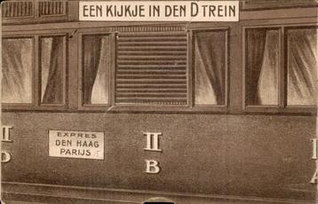 Den Haag - Trein naar parijs beschikbaar voor biedingen