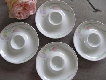 4 Hutschenreuther Leonard Capypso Eierdoppen beschikbaar voor biedingen