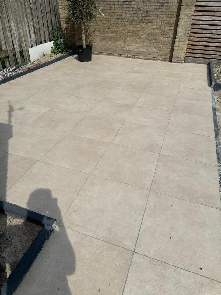 REDSUN keramische tegels: CERASUN Bari Sand, Tuin en Terras, Tegels en Klinkers, Nieuw, Terrastegels, Keramiek, 10 m² of meer