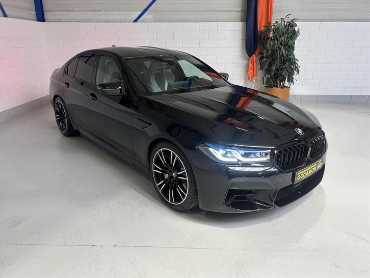 BMW 5-Serie (g30) M5 Comp. 627pk xDrive Aut8, Carbon, Laser,, Auto's, BMW, Bedrijf, Te koop, 5-Serie, ABS, Achteruitrijcamera