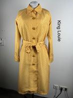 King Louie Trenchcoat  (mt: 42) 5,1/9053, Geel, Maat 42/44 (L), Ophalen of Verzenden, Zo goed als nieuw