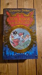 De grote invasie van Rokford,   Geronimo Stilton, Ophalen of Verzenden, Gelezen, Geronimo Stilton, Fictie algemeen