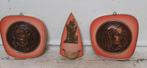 3 Vintage religieuze afbeeldingen, Ophalen of Verzenden, Gebruikt, Overige typen, Christendom | Katholiek