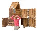 Kartonnen Speelgoed Bouwset - Fantasiehuis!, Kinderen en Baby's, Speelgoed | Bouwstenen, Ophalen, Zo goed als nieuw, Overige merken